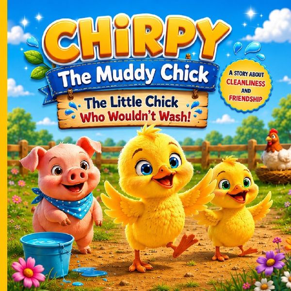 Chirpy The Muddy Chick: A Fun Children's Book About Cleanliness, Healthy Habits and Friendship