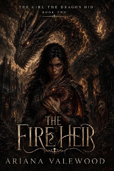 The Fire Heir: A Dragon Rider Fantasy Romance with Forbidden Magic, Hunted Heirs, Dark Academy Secrets, and a Morally Grey Commander