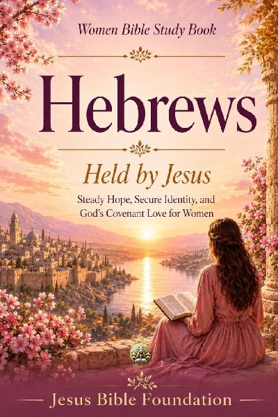 Women Bible Study Book Hebrews: Held by Jesus: Steady Hope, Secure Identity, and God's Covenant Love for Women