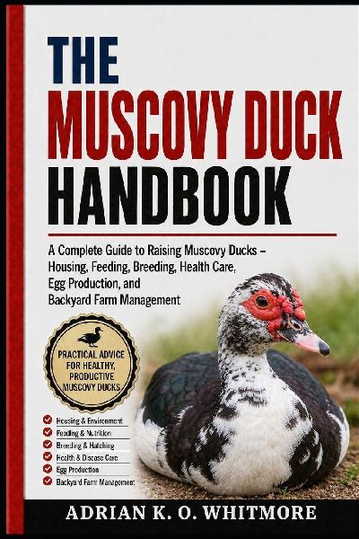 THE MUSCOVY DUCK HANDBOOK: A Complete Guide to Raising Muscovy Ducks - Housing, Feeding, Breeding, Health Care, Egg Production, and Backyard Farm Management