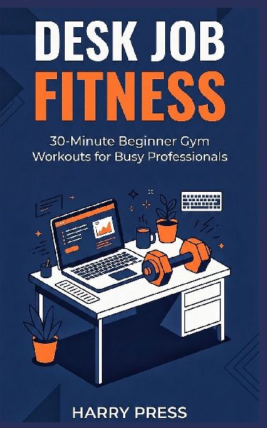 Desk Job Fitness: 30-Minute Beginner Gym Workouts for Busy Professionals to Lose Weight, Boost Energy, and Build Consistent Habits