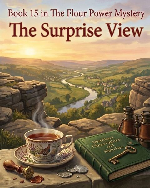 THE SURPRISE VIEW Murders - Book 15 in The Flour Power series: A Peak District Mystery of Wedding Bells, Village Scandals, and Murder Unraveled at Surprise View.