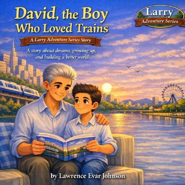 David, the Boy Who Loved Trains-A Larry Adventure Series Story: A story about dreams, growing up, and building a better world