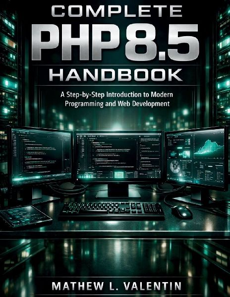 Complete PHP 8.5 Handbook: A Step-by-Step Introduction to Modern Programming and Web Development