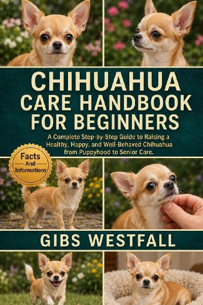 CHIHUAHUA CARE HANDBOOK FOR BEGINNERS: A Complete Step-by-Step Guide to Raising a Healthy, Happy, and Well-Behaved Chihuahua from Puppyhood to Senior Care.
