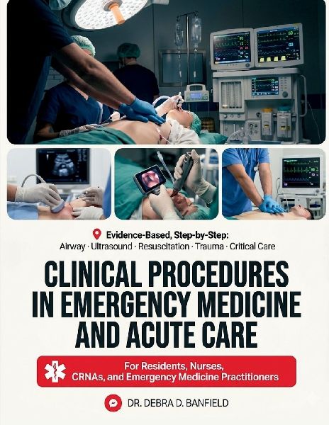 Clinical Procedures in Emergency Medicine and Acute Care: Evidence-Based, Step-by-Step Guide to Airway Management, Ultrasound-Guided Procedures, Resuscitation, Trauma, and Critical Care