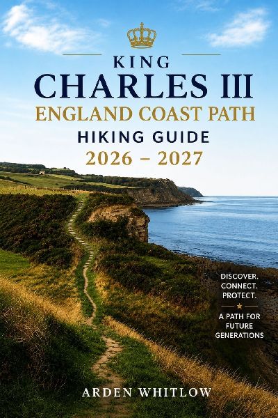 KING CHARLES III ENGLAND COAST PATH HIKING GUIDE 2026 - 2027: Explore Coastal Trails, Historic Villages, Dramatic Cliffs, and Scenic Walking Routes Across England's Shoreline