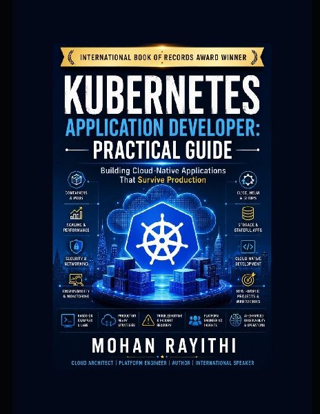 KUBERNETES APPLICATION DEVELOPER: PRACTICAL GUIDE: Building Cloud-Native Applications That Survive Production