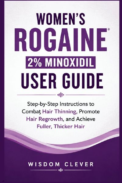 Women's Rogaine 2% Minoxidil User Guide: Step-by-Step Instructions to Combat Hair Thinning, Promote Hair Regrowth and Achieve Fuller, Thicker Hair