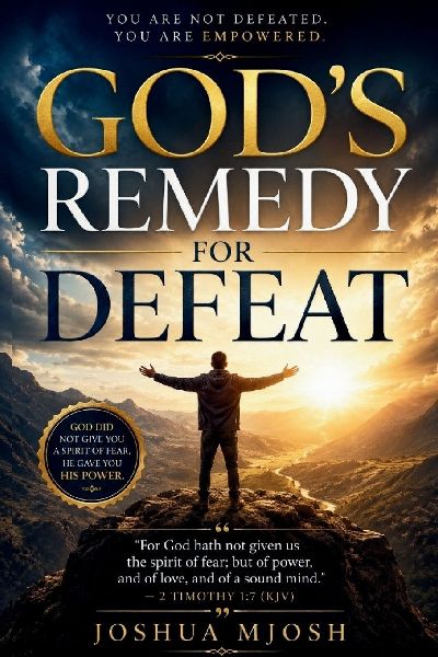 GOD'S REMEDY FOR DEFEAT: (For God hath not given us the spirit of fear; but of power, and of love, and of a sound mind." - 2 Timothy 1:7 (KJV)