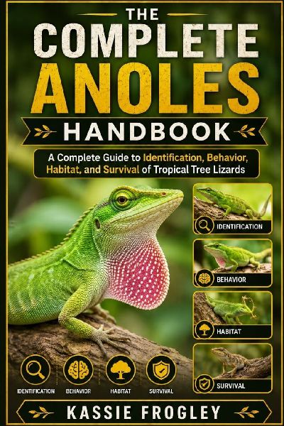 THE COMPLETE ANOLES HANDBOOK: A Complete Guide to Identification, Behavior, Habitat, and Survival of Tropical Tree Lizards