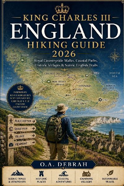 KING CHARLES III ENGLAND HIKING GUIDE 2026: Royal Countryside Walks, Coastal Paths, Historic Villages & Scenic English Trails