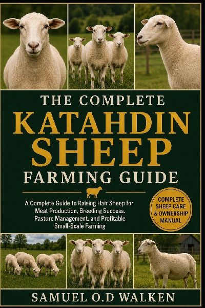 THE COMPLETE KATAHDIN SHEEP FARMING GUIDE: A Complete Guide to Raising Hair Sheep for Meat Production, Breeding Success, Pasture Management, and Profitable Small-Scale Farming
