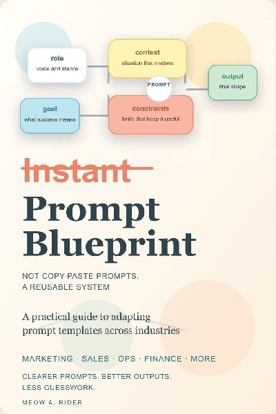 Prompt Blueprint: A Practical Guide to Adapting Prompt Templates Across Industries