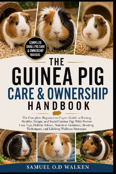 THE GUINEA PIG CARE & OWNERSHIP: The Complete Beginner-to-Expert Guide to Raising Healthy, Happy, and Social Guinea Pigs With Proven Care Tips, Habitat Advice, Nutrition Guidance, Bonding Techniques, and Lifelong Wellness Strategies