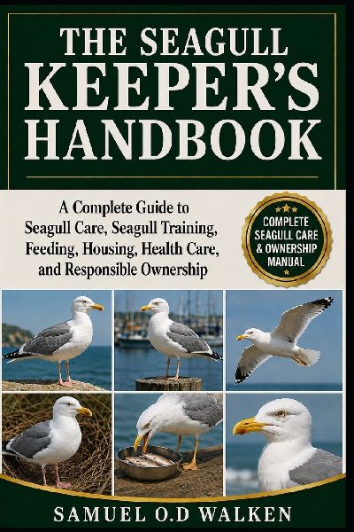 THE SEAGULL KEEPER'S HANDBOOK: A Complete Guide to Seagull Care, Seagull Training, Feeding, Housing, Health Care, and Responsible Ownership