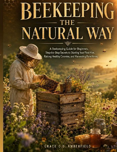 BEEKEEPING THE NATURAL WAY: A Beekeeping Guide for Beginners, Step-by-Step Secrets to Starting Your First Hive, Raising Healthy Colonies, and Harvesting Pure Honey