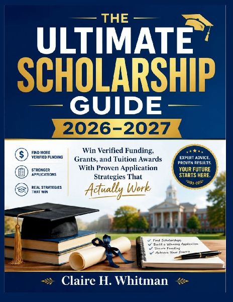 THE ULTIMATE SCHOLARSHIP GUIDE 2026-2027: Win Verified Funding, Grants, and Tuition Awards With Proven Application Strategies That Actually Work