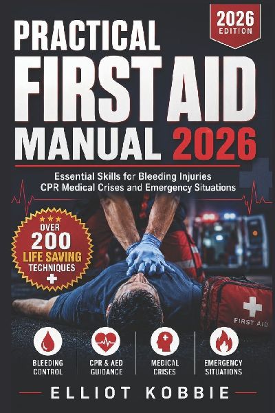 PRACTICAL FIRST AID MANUAL 2026: Essential Skills for Bleeding, Injuries, CPR, Medical Crises and Emergency Situations