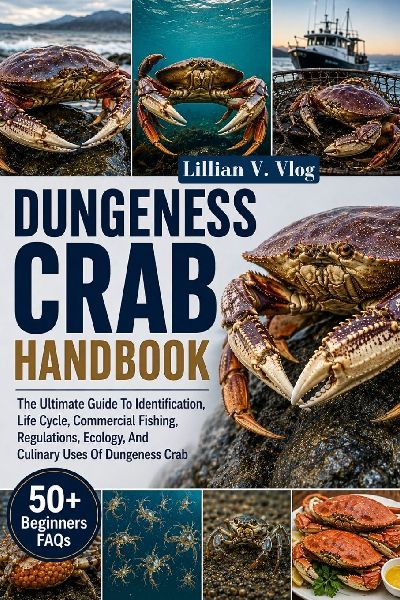 DUNGENESS CRAB HANDBOOK: The Ultimate Guide To Identification, Life Cycle, Commercial Fishing, Regulations, Ecology, And Culinary Uses Of Dungeness Crab