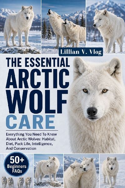 THE ESSENTIAL ARCTIC WOLF CARE: Everything You Need To Know About Arctic Wolves: Habitat, Diet, Pack Life, Intelligence, And Conservation