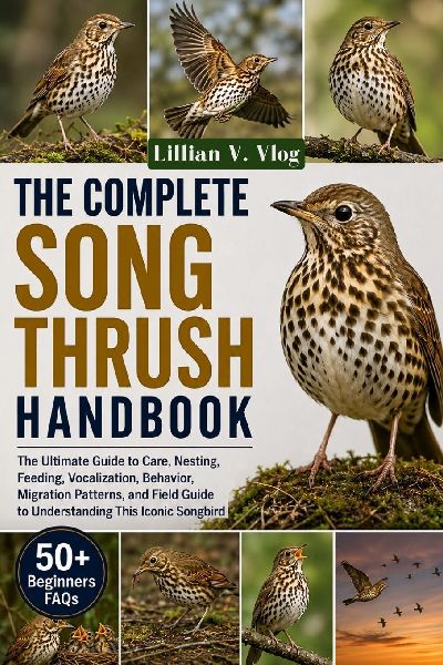 THE COMPLETE SONG THRUSH HANDBOOK: The Ultimate Guide to Care, Nesting, Feeding, Vocalization, Behavior, Migration Patterns, and Field Guide to Understanding This Iconic Songbird