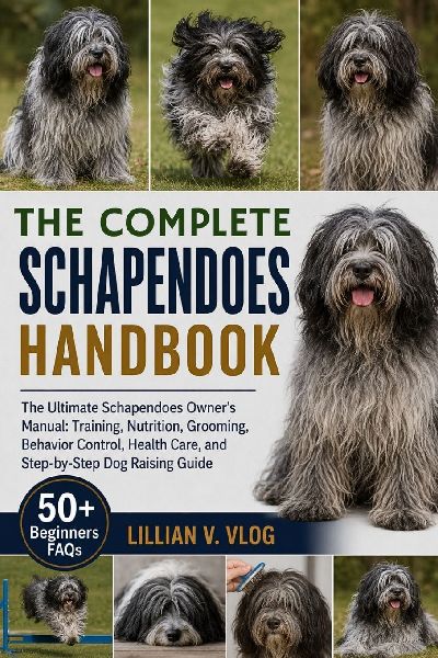 THE COMPLETE SCHAPENDOES HANDBOOK: The Ultimate Schapendoes Owner's Manual: Training, Nutrition, Grooming, Behavior Control, Health Care, and Step-by-Step Dog Raising Guide