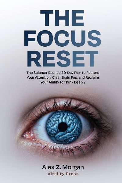 The Focus Reset: The Science-Backed 30-Day Plan to Restore Your Attention, Clear Brain Fog, and Reclaim Your Ability to Think Deeply