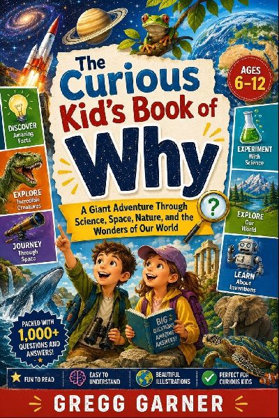 The Curious Kid's Book of Why: A Giant Adventure Through Science, Space, Nature, and the Wonders of Our World
