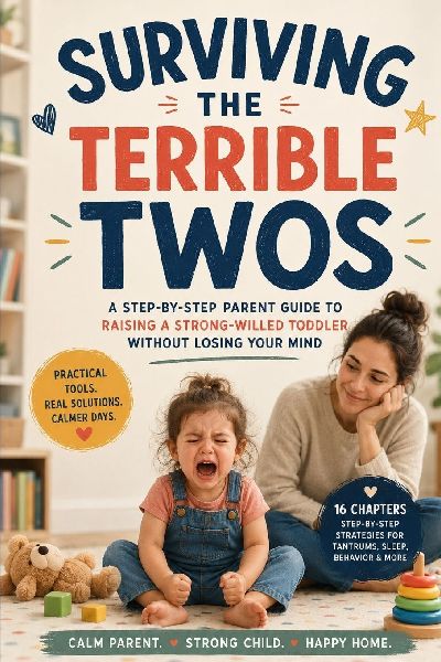 Surviving The Terrible Twos: A Step-By-Step Parent Guide To Raising A Strong-Willed Toddler Without Losing Your Mind
