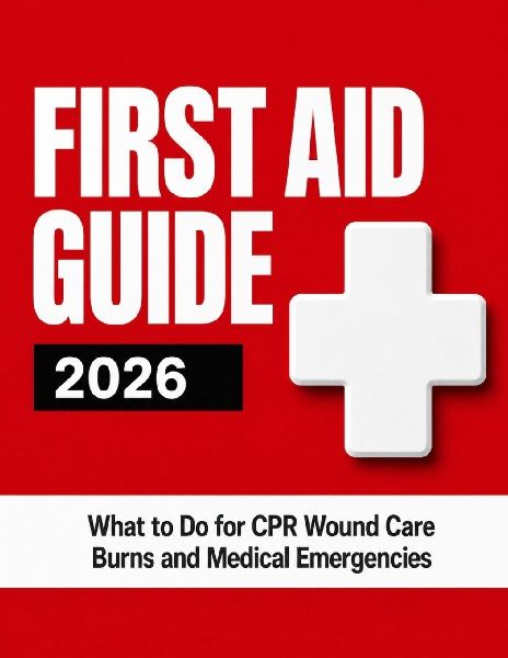 First Aid Guide 2026: What to Do for CPR Wound Care Burns and Medical Emergencies