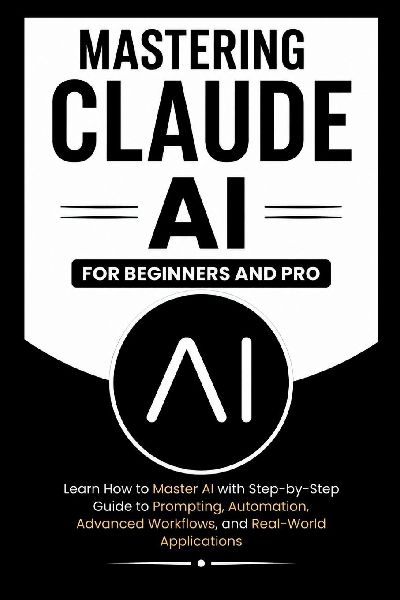 MASTERING CLAUDE AI For Beginners And Pro: Learn How to master Ai with a step-by-step guide to prompting, automation, advanced workflows and real-world Applications.