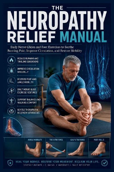 The Neuropathy Relief Manual: Daily Nerve Glides and Foot Exercises to Soothe Burning Pain, Improve Circulation, and Restore Mobility