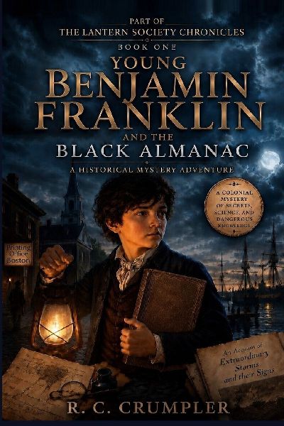 YOUNG BENJAMIN FRANKLIN AND THE BLACK ALMANAC: A Historical Mystery Adventure -  Book One of The Lantern Society Chronicles