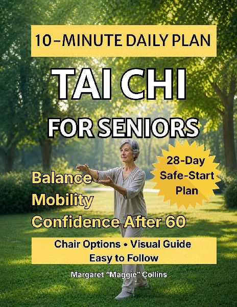 Tai Chi for Seniors: A Step-by-Step 10-Minute Daily Plan to Support Balance, Mobility, Flexibility, and Confidence After 60
