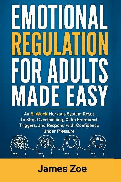 Emotional Regulation for Adults Made Easy: An 8-Week Nervous System Reset to Stop Overthinking, Calm Emotional Triggers, and Respond with Confidence Under Pressure