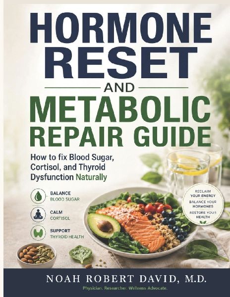 HORMONE RESET AND METABOLIC REPAIR GUIDE: How to fix Blood Sugar, Cortisol, and Thyroid Dysfunction Naturally