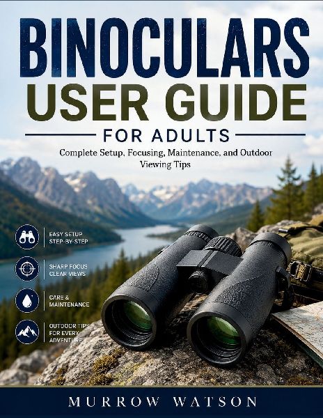 BINOCULARS USER GUIDE FOR ADULTS: Complete Setup, Focusing, Maintenance, and Outdoor Viewing Tips