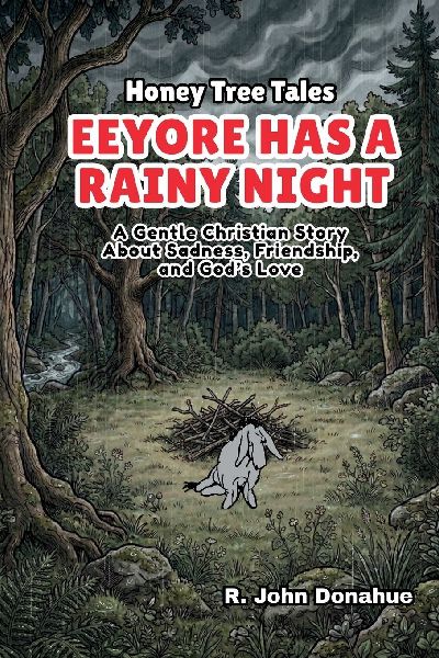 Honey Tree Tales: Eeyore Has A Rainy Night: A Gentle Christian Story About Sadness, Friendship, and God's Love