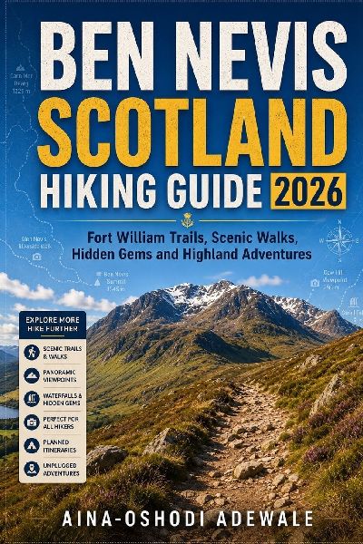 BEN NEVIS SCOTLAND HIKING GUIDE 2026: Fort William Trails, Scenic Walks, Hidden Gems and Highland Adventures