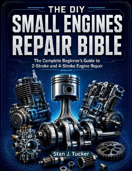 The DIY Small Engines Repair Bible: The Complete Beginner's Guide to 2-Stroke and 4-Stroke Engine Repair.