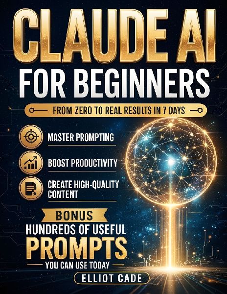 Claude AI for Beginners: From Zero to Real Results in 7 Days | Master Prompting, Boost Productivity & Create High-Quality Content | No Technical Skills | Save Hours Daily
