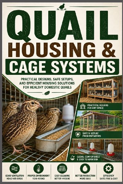 Quail Housing & Cage Systems: Practical Designs, Safe Setups, and Efficient Housing Solutions for Healthy Domestic Quails