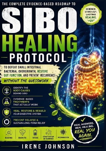 SIBO HEALING PROTOCOL: Your Complete Evidence-Based Roadmap to Defeat Small Intestinal Bacterial Overgrowth, Restore Gut Function, and Prevent Recurrence, Without the Guesswork.