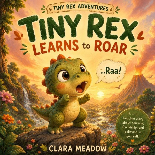 Tiny Rex Learns to Roar: A Courageous Dinosaur Story About Finding Your Voice