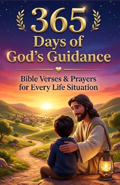 365 Days of God's Guidance: Bible Verses & Prayers for Every Life Situation - Find Peace, Strength, Direction & Faith Every Day