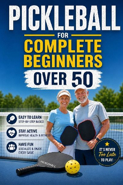 Pickleball for Complete Beginners Over 50: Simple Rules, Easy Drills, and Smart Strategies to Start Winning Fast Without Feeling Overwhelmed