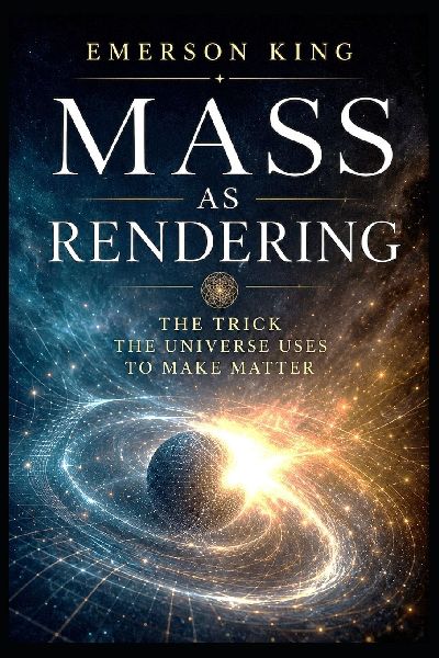 MASS AS RENDERING: THE TRICK THE UNIVERSE USES TO MAKE MATTER