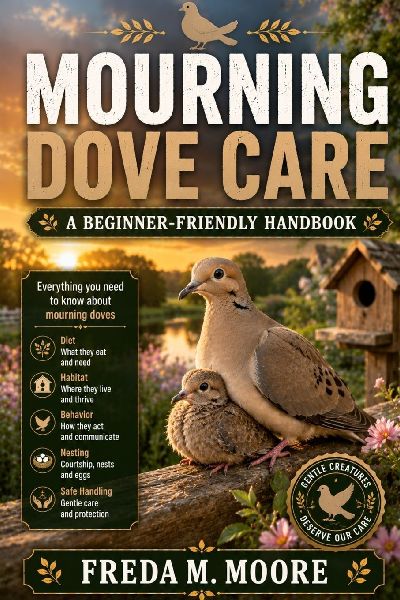 MOURNING DOVE CARE: A beginner-friendly handbook for understanding mourning doves, their diet, habitat, behavior, nesting, and safe handling