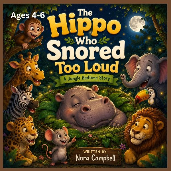 The Hippo Who Snored Too Loud: Perfect for ages 4-6, charming picture book, Funny jungle animal adventures